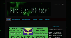 Desktop Screenshot of pinebushufofair.com