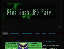 Tablet Screenshot of pinebushufofair.com